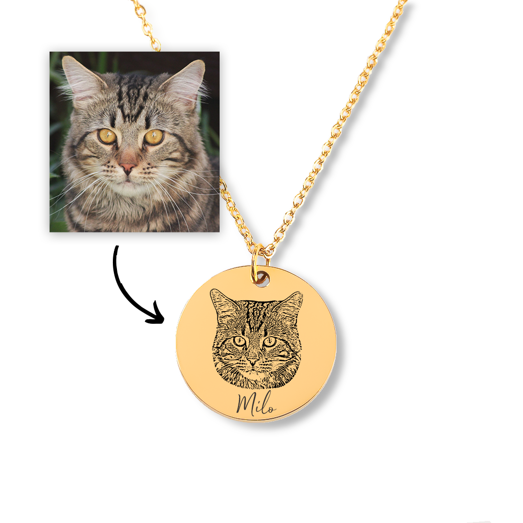 Personalized Portrait Necklace