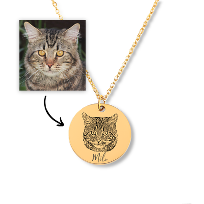 Personalized Portrait Necklace