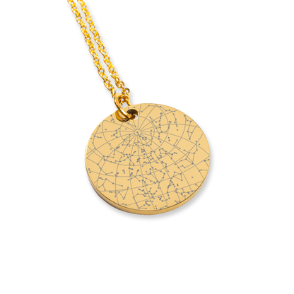 Personalized Star Map Necklace