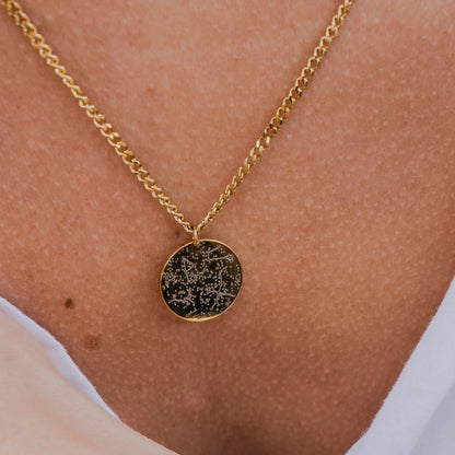 Personalized Star Map Necklace